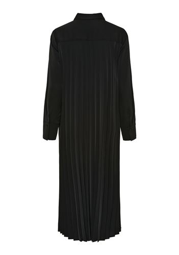 Klänningar - Frida pleat dress – Black